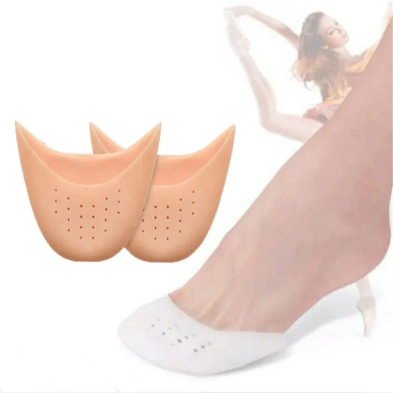 1 Par silikon gel plesnih komada za balet ples, zaštitnik je za kraj nogu s otvorom za zrak, prozračna potplat, амортизирующие umetanje