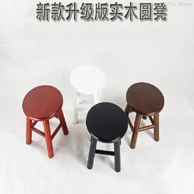 Cijele stolica od punog drveta, Dom Niska Stolica, Nova Kineska Jednostavan dnevni boravak, Mala Drvena Stolica, Boja Čaj stol, Stolicu za cipele po mjeri