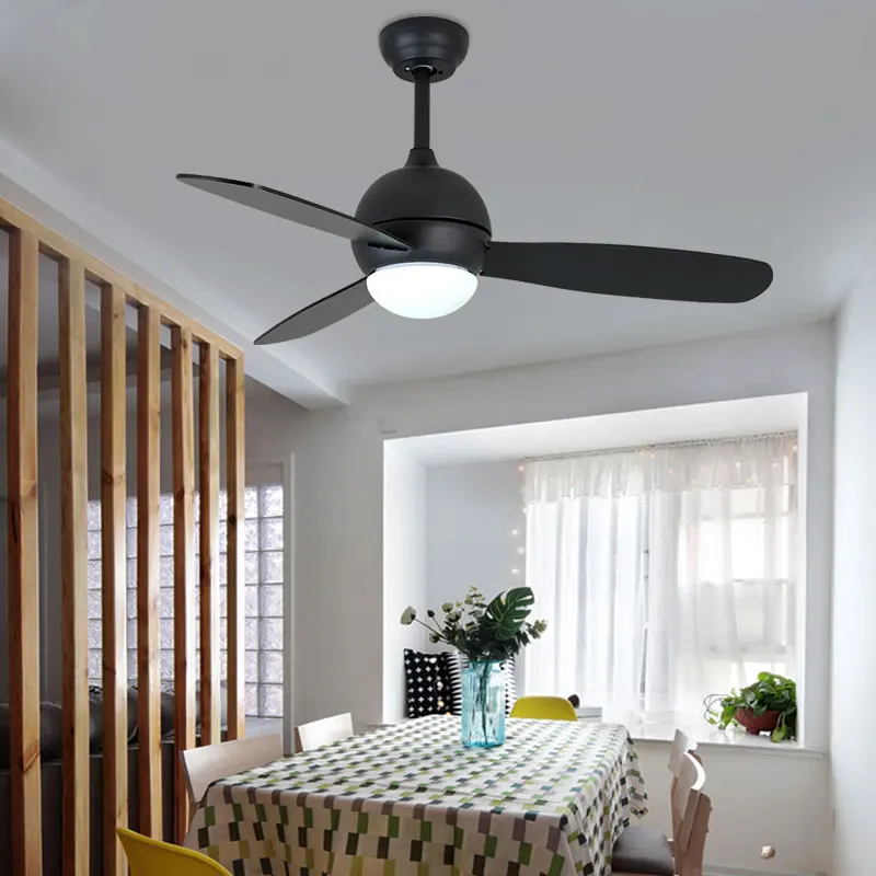 Moderni stropni ventilator dužine 8 m, zelene svjetiljke, moderne ventilator s daljinskim upravljanjem, rasvjeta blagovaonicu, Restorana, Modni