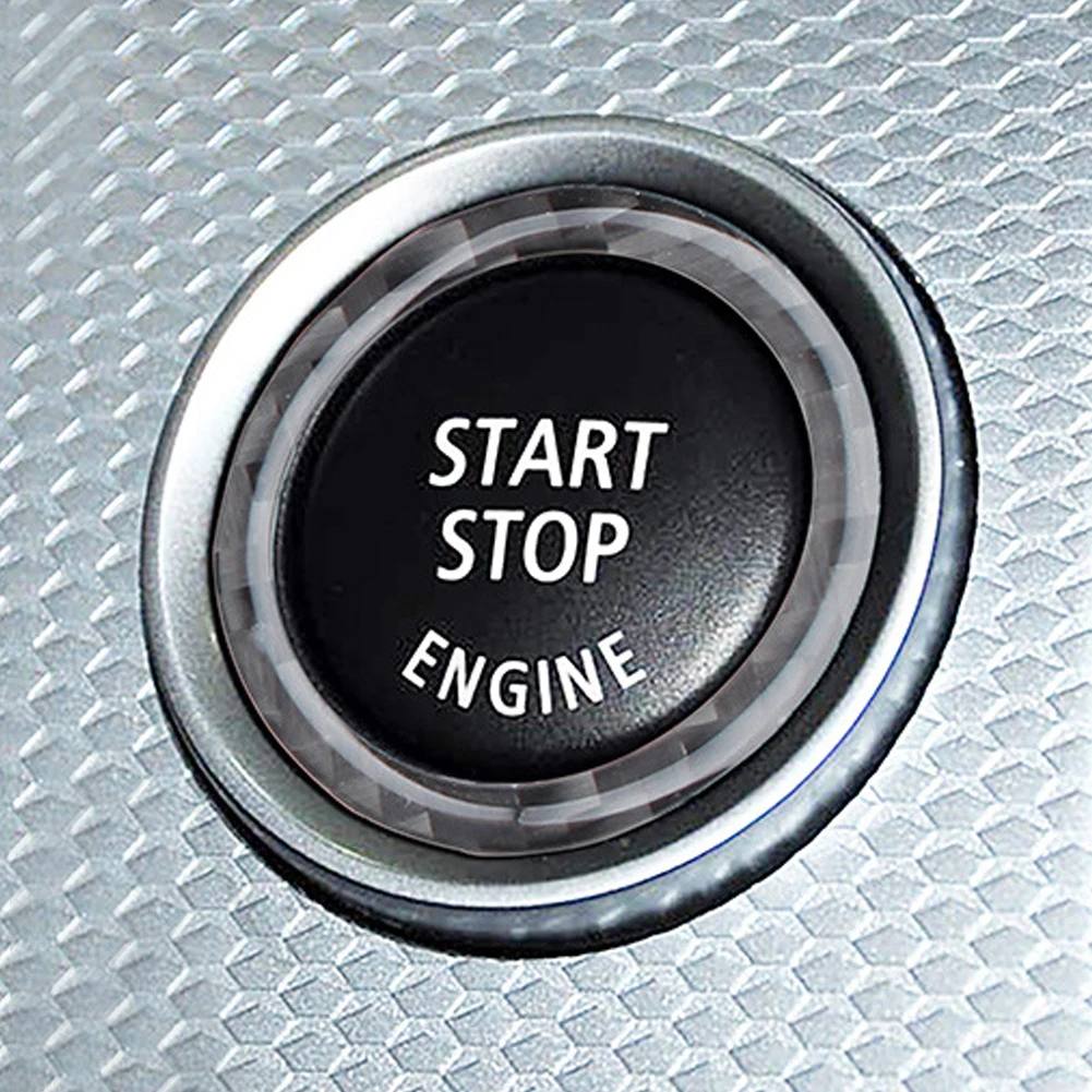 Nove Kružne Naljepnice Za Pokretanje Motora, u jednom kliku, Naljepnica na Gumb za Pokretanje Motora Za BMW Serije 3 E90 E92 E93 320i Z4 E89 2009-2012