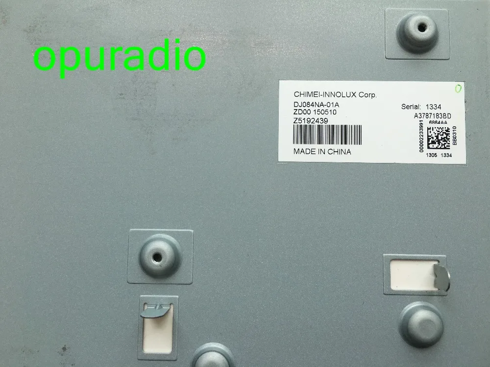 OEM VP4 redni 8,4-inčni LCD zaslon osjetljiv na dodir DJ084NA-01A zaslon Osjetljiv na dodir za 2014 Jeep Grand Cherokee Car Audio