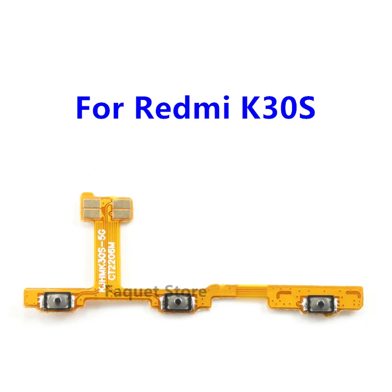Originalni Za Xiaomi Redmi K20 K30 K30s K30i K40 K40s K50 Pro prekidač za Uključivanje i Isključivanje napajanja Fleksibilan Kabel Rezervni Dijelovi