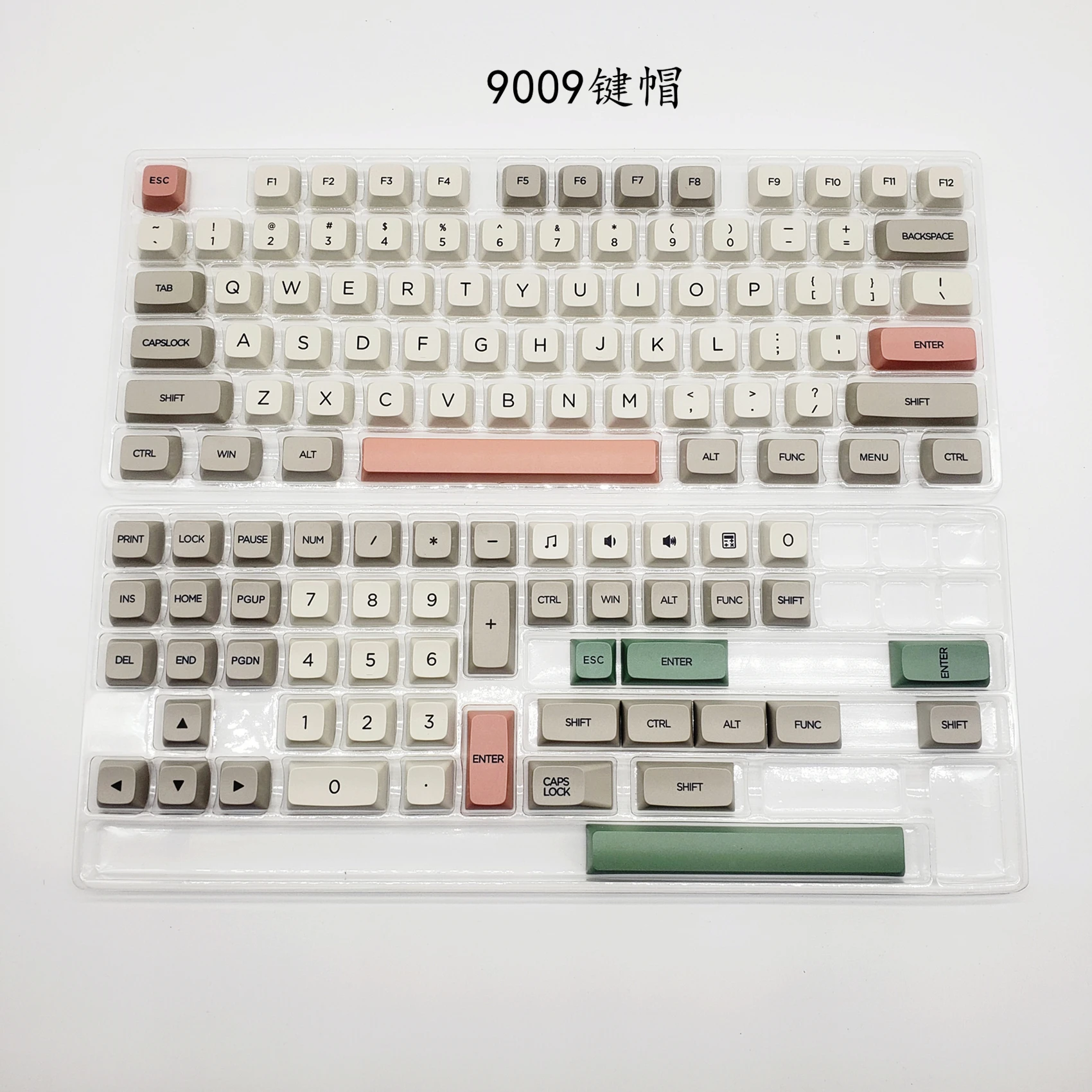 Prilagođene Tipkovnice, slikano u retro boja XDA 9009, Skup Klavijature, Kape Za 60 64 84 96 87 96 98 104 Tipke Mehaničke Tipkovnice