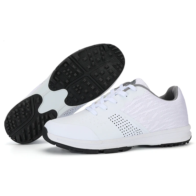 Profesionalna muške cipele za golf, velika jednostavan ženska obuća za vježbanje golf, crno-bijeli sportski обувь39-48