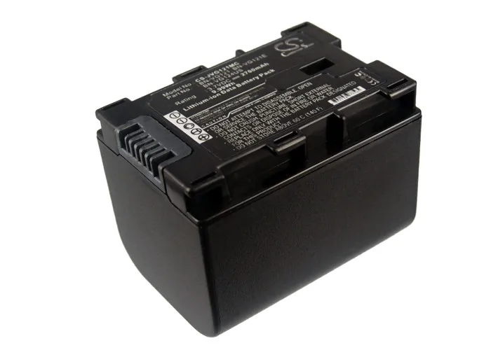 Skladište 2700 mah Baterija JVC BN-VG121 BN-VG121SU BN-VG121US GZ-HD620 GZ-HD620BAH GZ-HM330 GZ-MS210 GZ-MG680 GZ-HD500
