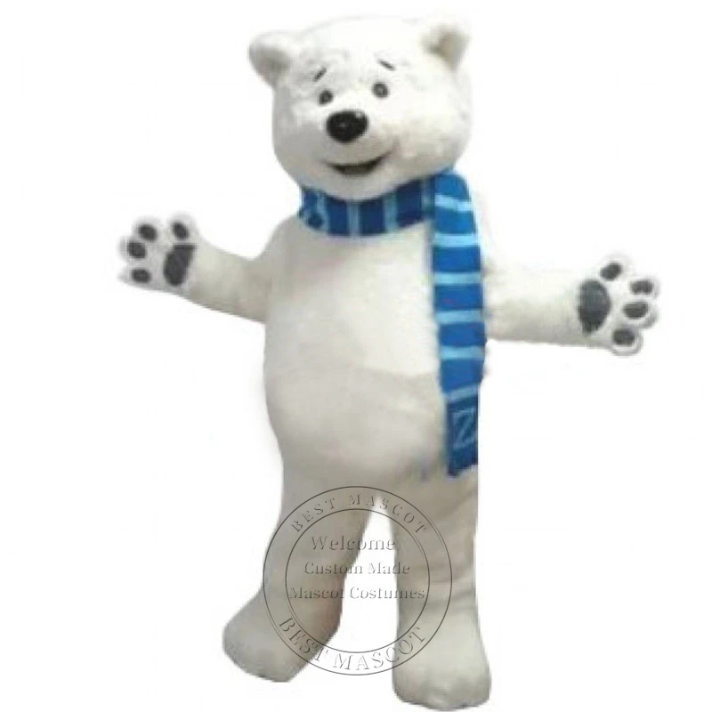 Super sladak kostim maskote polarnog medvjeda za party u čast rođenja u stilu anime, маскарадное haljina
