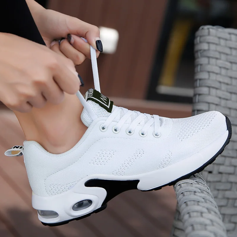 Trendy Ženske patike sa antena amortizaciju, tenisice mekani potplat, ulične mreže prozračna ženske tenisice Zapatos Mujer