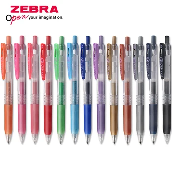 1 kom. japanski гелевая ručka ZEBRA SARASA Press JJE15 metalni 9-color serija 1,0 mm
