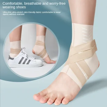 1 par Sportskih Čarapa Za gležanj, Kompresijski Podržava Rukava, Nalik na Disanje Za Oporavak Nakon Ozljeda, Bolova U Zglobovima, Podrška za gležanj