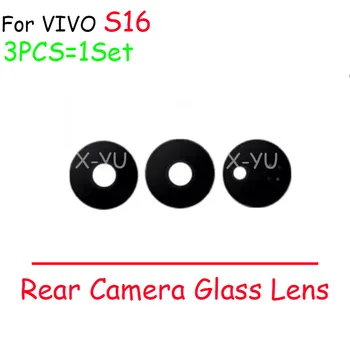 1 Set staklenog poklopca objektiva stražnje kamere VIVO S16 Pro s originalnih naljepnica Rezervni Dijelovi