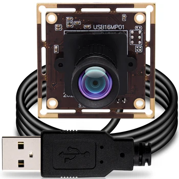 16-Megapikselni sučelje USB 2.0 IMX298 Ručno fokusiranje Skladište skeniranja u visokoj Razlučivosti, industrijska Kamera Modul kamere za video nadzor