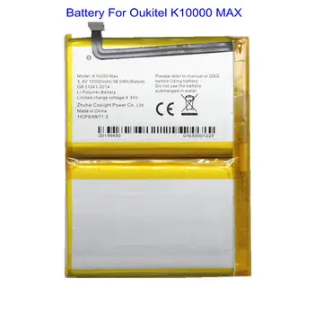 1x10000mah/38.0 Wh K10000 Max Smjenski baterija za telefon Tab kako biste baterije Oukitel K10000 Max