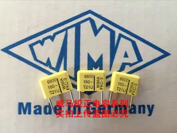2020 topla rasprodaja 10 kom./20 kom. Njemački kondenzator WIMA FKC3 160 0,0068 UF 6800PF 682 6N8 P: 10 mm Audio kondenzator Besplatna dostava