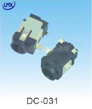 30 kom./lot DC031 3,5*1,3 mm, priključak adaptera za napajanje DC-031, 4-pinski konektor za SMD SMT Power Jack