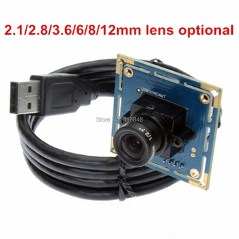 640X480 VGA usb web kamera OV7725 CMOS senzor objektiv 3,6 mm CCTV UVC1.1 micro min usb modul kamere veličine 38*38 mm