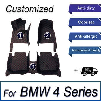 Auto-tepisi za BMW 4 series G26 Gran Coupe s četiri Vrata, 2022 Prilagođene obloge za noge, auto-tepiha, Oprema za enterijer