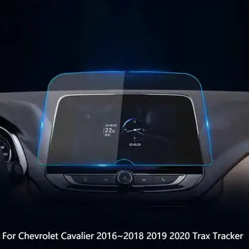 Automobilski GPS navigacijski film sa LCD zaslonom, Zaštitni sloj od kaljenog stakla protiv ogrebotina za Chevrolet Trax 2019 2020 2021