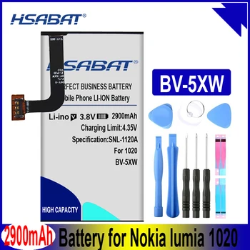 Baterija HSABAT 2900 mah BV-5XW za Nokia Lumia 1020 EOS zoom Lumia1020 RM-876 RM-875 RM-877 RM 875 876 877