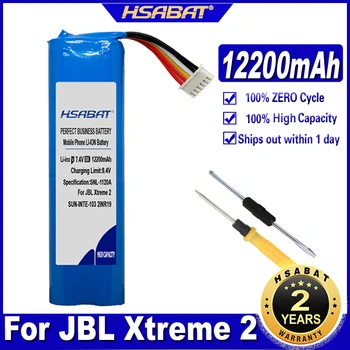 Baterija HSABAT SUN-INTE-103 2INR19/66-2 ID1019 12200mAh za 2. player JBL Xtreme 2/xtreme3 xtreme 3 xtreme2