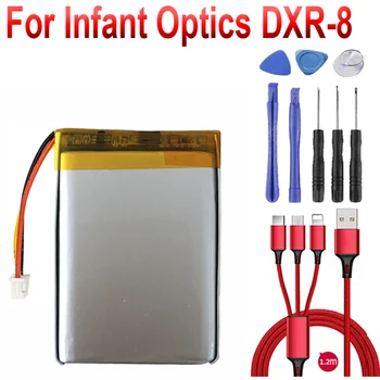 Baterija kapaciteta 1500 mah Za Dječju optike DXR-8, DXR8RL, SP803048 + USB kabel + set alata