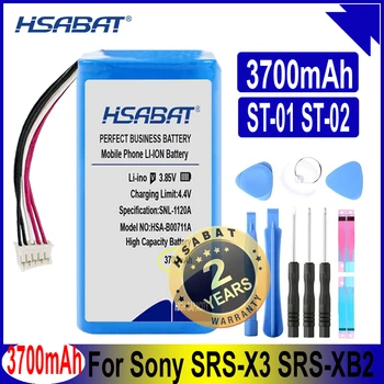 Baterija velikog kapaciteta HSABAT ST-01 ST-02 3700 mah baterija Sony SRS-X3 SRS-XB2