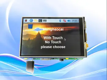 besplatna dostava nudi Malina pita 4 3,5-inčni zaslon osjetljiv na dodir Malina Pi TFT LCD 3B + elektronika