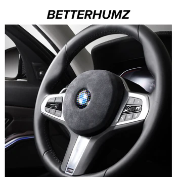 BETTERHUMZ Alcantara Za BMW F40 G20 G28 G30 G38 G11 G12 G32 Dekorativna Navlaka Za volan Naljepnica dodatna Oprema Za Interijer