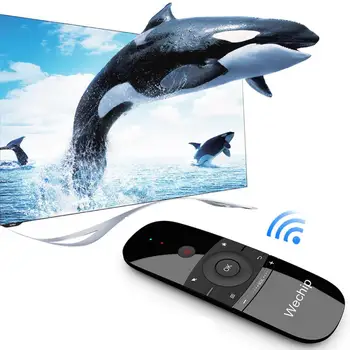 Bežična tipkovnica W1 2.4 G Air Mouse Smart Remote Control za Android TV Box PC