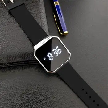 Digitalni sat ZSN-1053 s jednostavnim kontrolama na dodir Sportski satovi muški ženski paru sat s digitalnim prikazom Sportski sat za trčanje