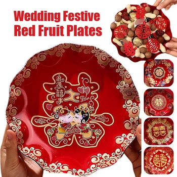 Elegantan vjenčanje ladicu u kineskom stilu, posuda za voćnih grickalica, čokolade i čaja - idealno za uređenje proljetni festival