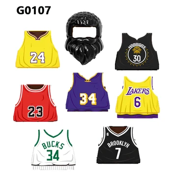 G0107 Nove akvizicije, poznati košarkaši, mini-blokovi, cigle, figurice od ABS-plastike, edukativne igračke za djecu