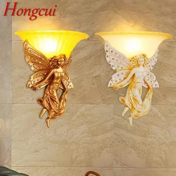 Hongcui Moderne Zidne Lampe Angel LED Creative Devise Od Smole, zidne Svjetiljke, Svjetiljke Za Kuće, Dnevnog boravka, Spavaće sobe, Hodnika, Lampa