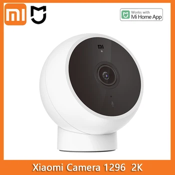 Inteligentna IP kamera Xiaomi Mijia 2K 1296P noćni Vid, dvosmjerni audio, AI, otkrivanje osoba, web-kamera, video kamera, dječji monitor sigurnost