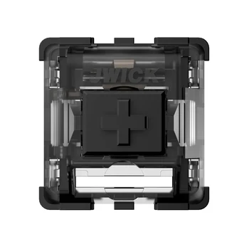 JWK Ultimate Black Switch 58,8 g 63,5 g Linearni Ključni prekidač 5-kontakt RGB-prekidači za mehaničke tipkovnice JWICK Pro linear switch