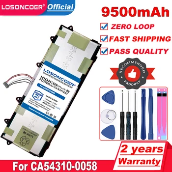 LOSONCOER 9500 mah CA54310-0058 DOCOMO ARROWS Tab F-03G Baterija Za CA54310-0058 SanErqi Baterija