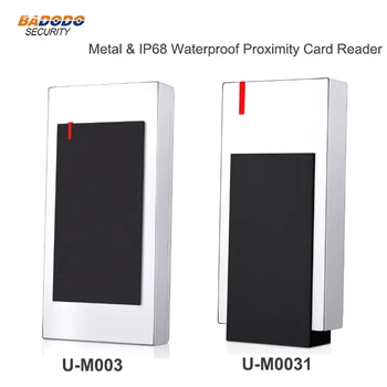 Metalno kućište IP68, vodootporan beskontaktni RFID kartica EM Reder U-M003EM, wiegand izlaz za kontrolu pristupa osnovnoj sigurnosti koja se koristi na otvorenom