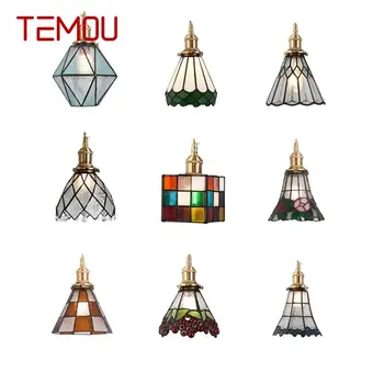 Moderni viseće svjetiljke TEMOU, mesing led luksuzni skandinavski ukrasne svjetiljke Za dom rasvjeta, Dnevni boravak, Spavaća soba, Blagovaonica