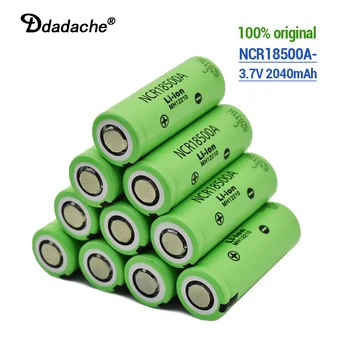 najnoviji 100% Originalni Litij-ionska baterija 3,7 U 18500 2040 mah za NCR18500A 3,6 v Baterija za Igračka Svjetiljke itd.