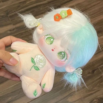 Nema na lageru atributa Monster Djevojka Kawaii Green Eyes 20 cm, od samta lutka, plišani jastuk za tijelo, cosplay, Božićni poklon