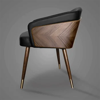 Nordijsko krevet za odmor Minimalistički Blagovaona stolice Luksuzno Drveni Stolac Visoke Dizajnerske Stolice Za odmor i Udoban Namještaj za dom Sillon