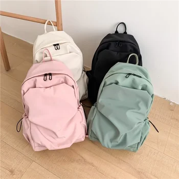 Nove školske torbe za djevojaka, однотонный svakodnevni školski ruksak, ženski ruksak velikog kapaciteta, putni ruksak