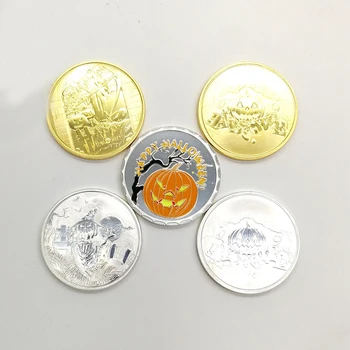Novčić na Halloween 2019, Posrebreni metalni Prigodni kovani novac koje ostavljaju Magično Пугалом