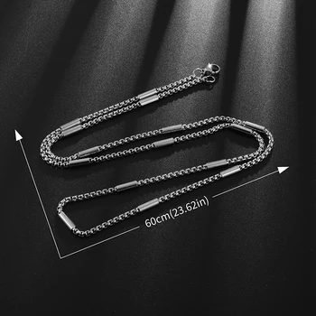 Personalizirano lanac od nehrđajućeg čelika debljine 3 mm, za uporabu s različitim privjescima