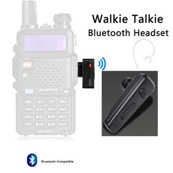 Prijenosni prijenosni radio Bluetooth Kompatibilne slušalice za telefoniranje bez korištenja ruku PZR Slušalice za BaoFeng UV-5R Radtel RT-490 RT-830 RT-4B RT12