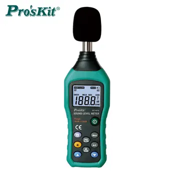 Proskit MT-4618 Uređaj za mjerenje buke, mjerenje db 30 ~ 130дБ, mini-audio, mjerač razine zvuka, Децибеловый monitor