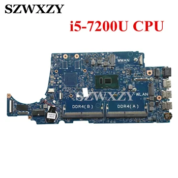 Punjeni Matična ploča za DELL laptop latitud 3480 3580 CN-02V63C 02V63C 2V63C s procesorom SR342 i5-7200U