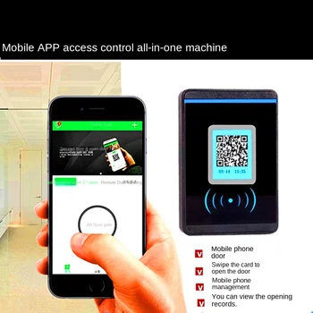 QR Code Scan Mobile Phone Open Door IC Card Open Door Electric Lock Swipe Card System Controller daljinski yn