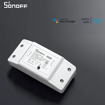SONOFF Basic R2 10A Wifi DIY Pametan bežični daljinski upravljač eWeLink Modul rasvjete pametne kuće Rad s Alexa Google Home
