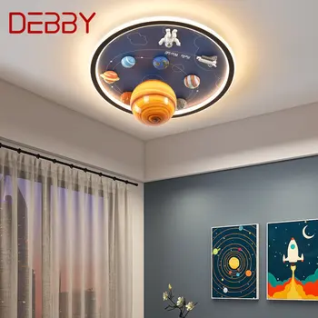 Stropna svjetiljka DEBBY Children ' s Planet led kreativni мультяшный lampa za uređenje doma dječiji vrtić s daljinskim upravljanjem