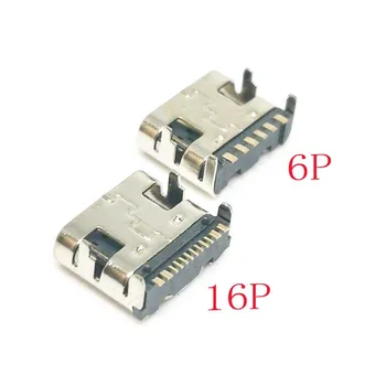 USB3.1 6pin/16pin Type-C DIP 3A 5A Сильноточные priključci Micro USB гнездовым priključkom, priključak za stražnje vilice, Električna stopica